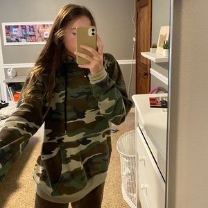 Camouflage sweatshirt